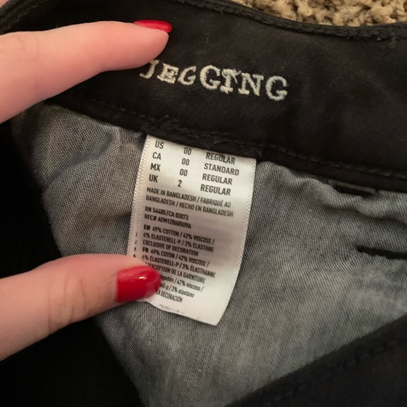 American Eagle jeggings 00 - Picture 2 of 2